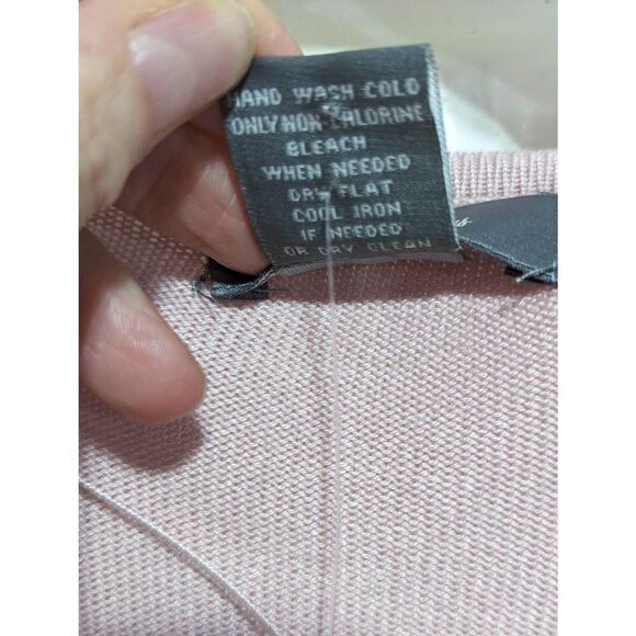 Neiman Marcus Women's Pink Open Front 3/4 Sleeves Draped Cardigan Size XS NWT - Picture 6 of 7